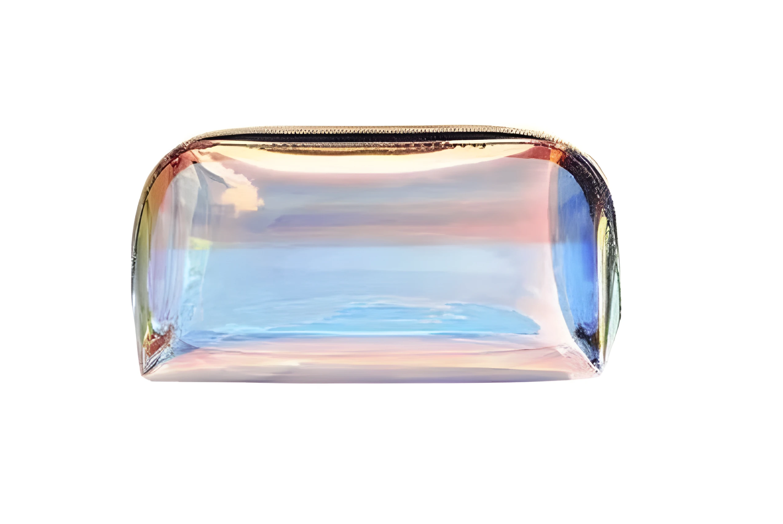 Косметичка Cosmo Shop Голографік CS1158 прозора