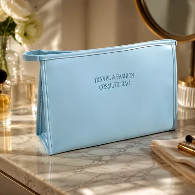 Косметичка Cosmo Shop Travel and Fashion Cosmetic Bag CS1133A блакитна