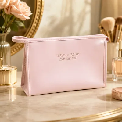 Косметичка Cosmo Shop Travel and Fashion Cosmetic Bag CS1133R рожева