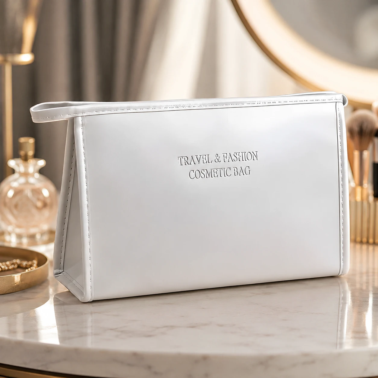 Косметичка Cosmo Shop Travel срібна — Краса та здоров'я