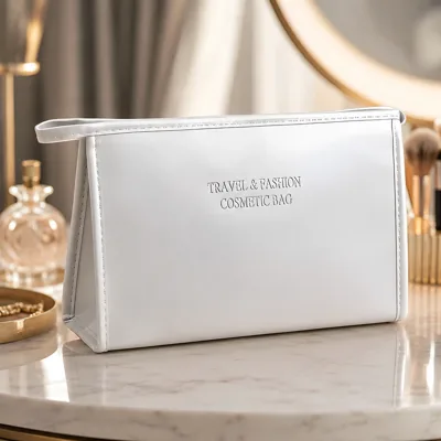 Косметичка Cosmo Shop Travel and Fashion Cosmetic Bag CS1133S срібна