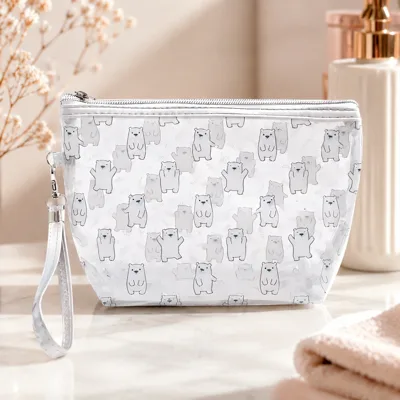 Косметичка Cosmo Shop Ведмедики CS1130B прозора