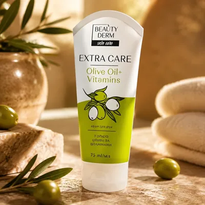 Крем для рук Beauty Derm Extra Care з Олією оливи і вітамінами 75мл