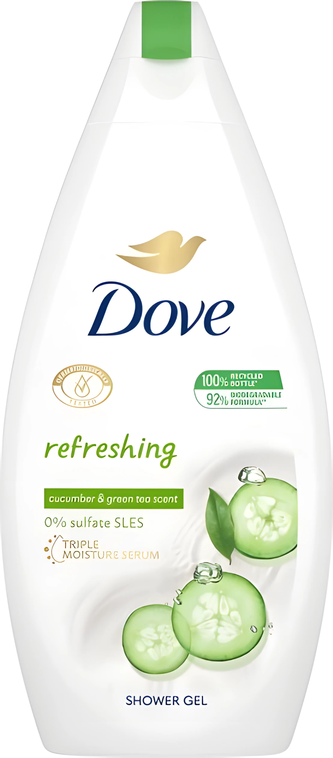 Крем-гель для душу Dove Дотик свіжості 500мл