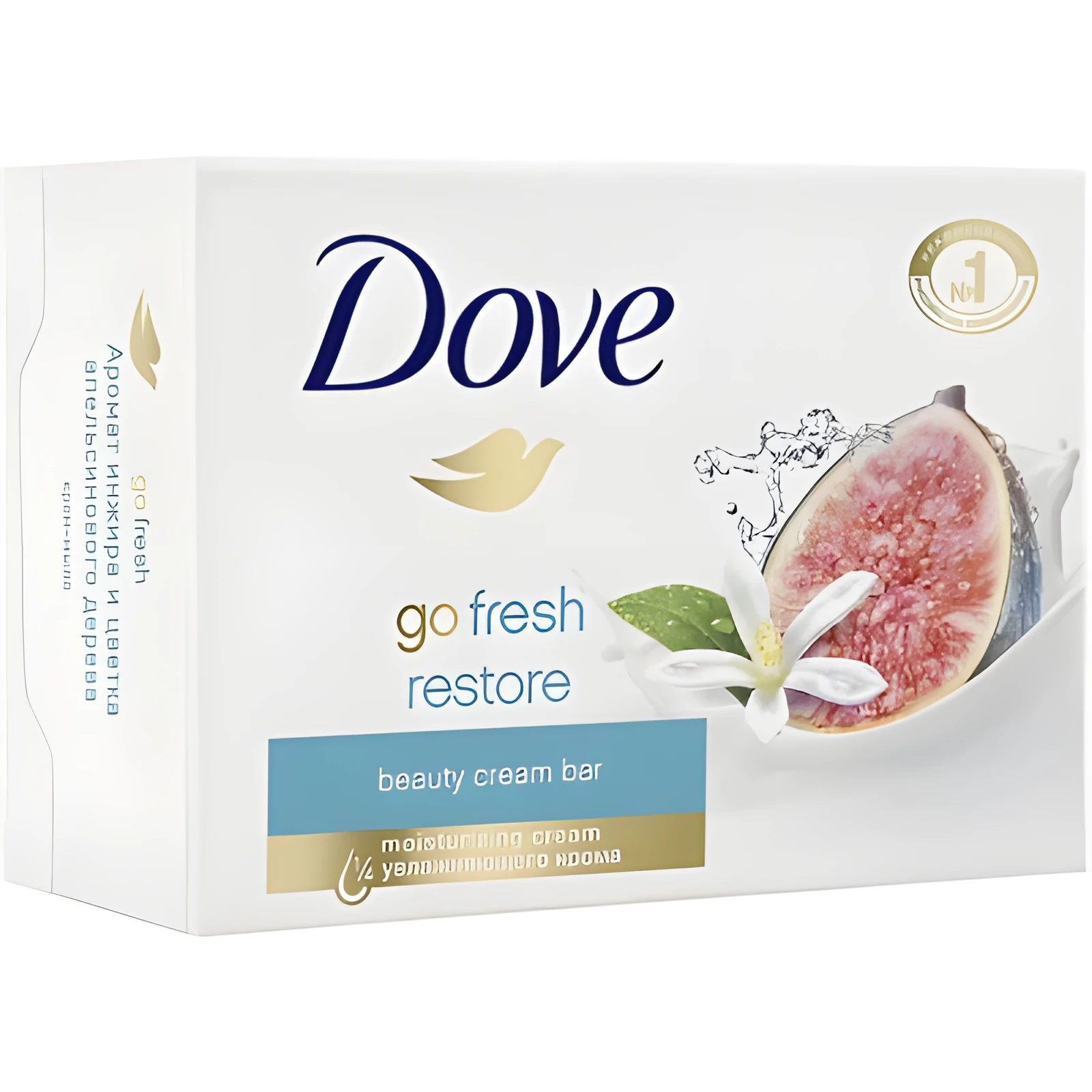 Крем-мило Dove Інжир і пелюстки апельсину 100гр