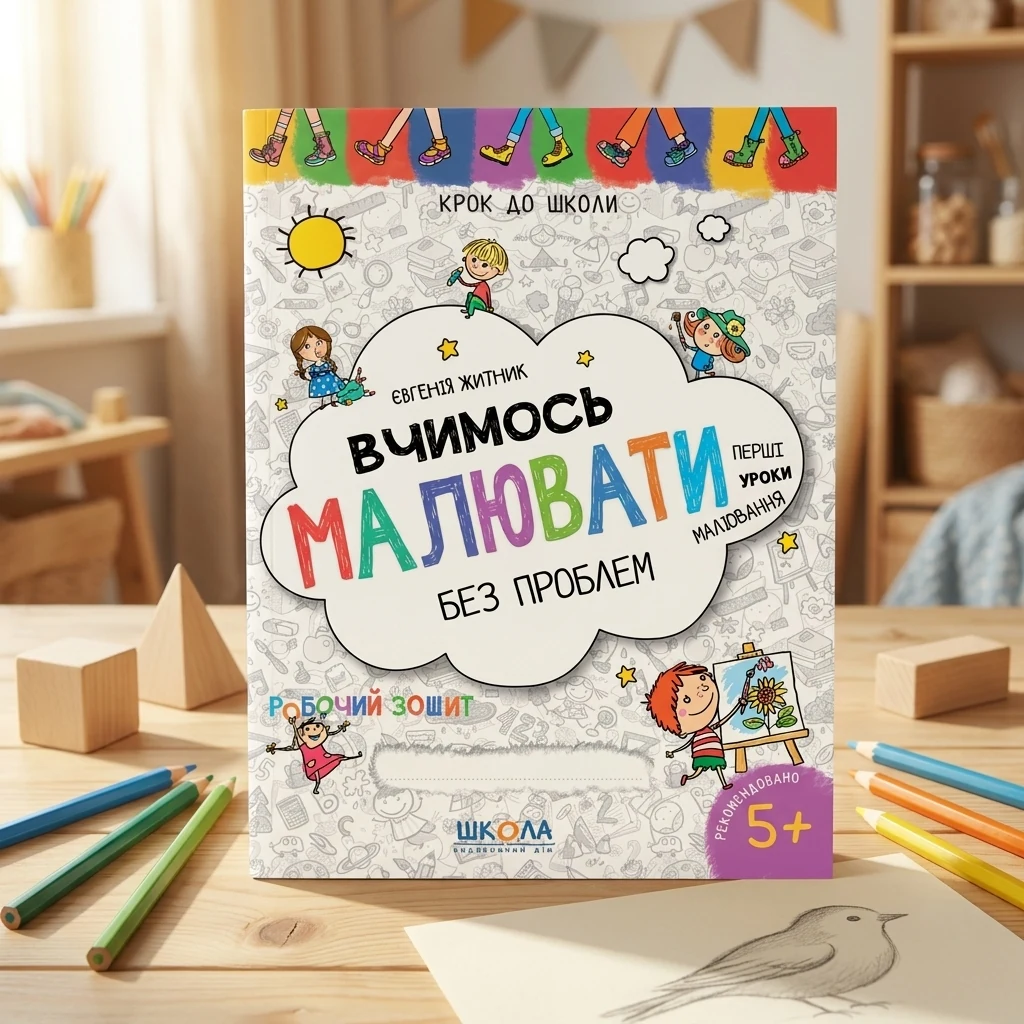 Крок до школи. Вчимось малювати без проблем — В. Федієнко