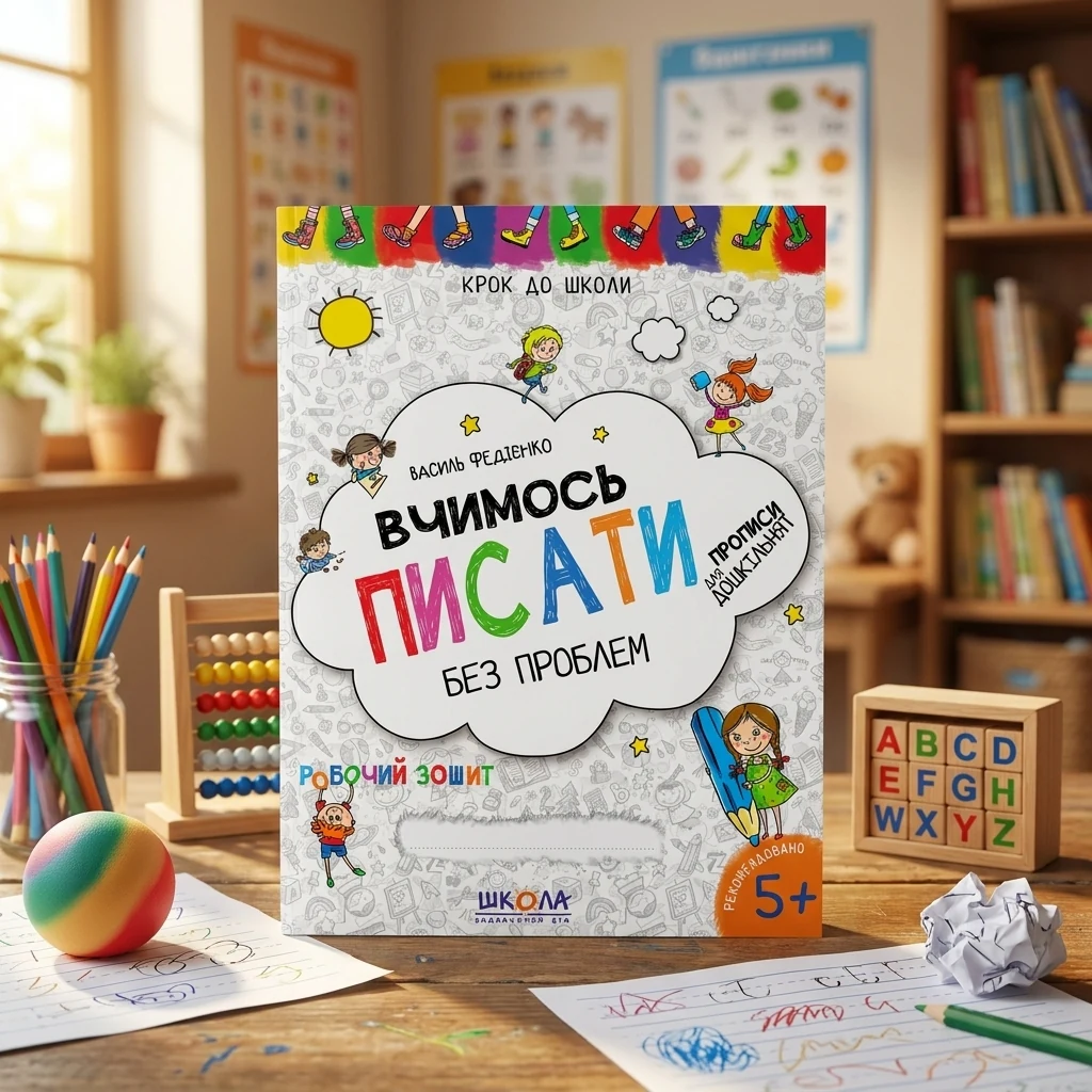 Крок до школи. Вчимось писати без проблем — В. Федієнко