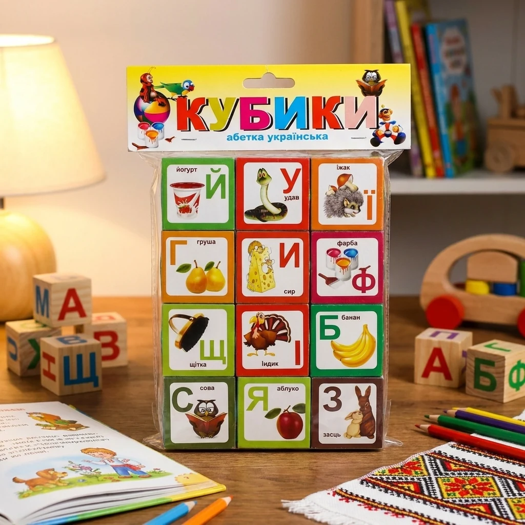 Кубики "Абетка"