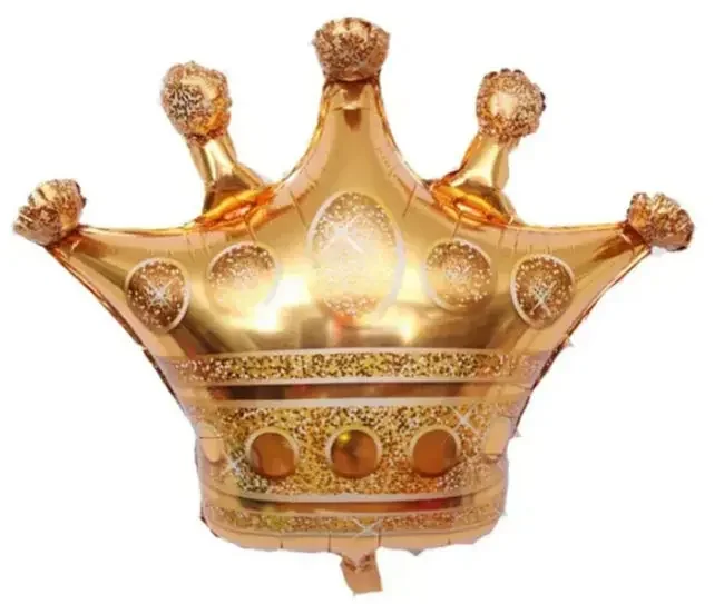 Кулька фольга "Корона" 75 см
