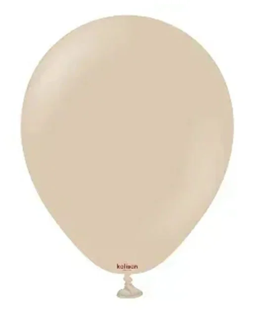 Кулька латексна 12" (30 см) пастель бежевий №2549 Hazelnut Kalisan, Туреччина