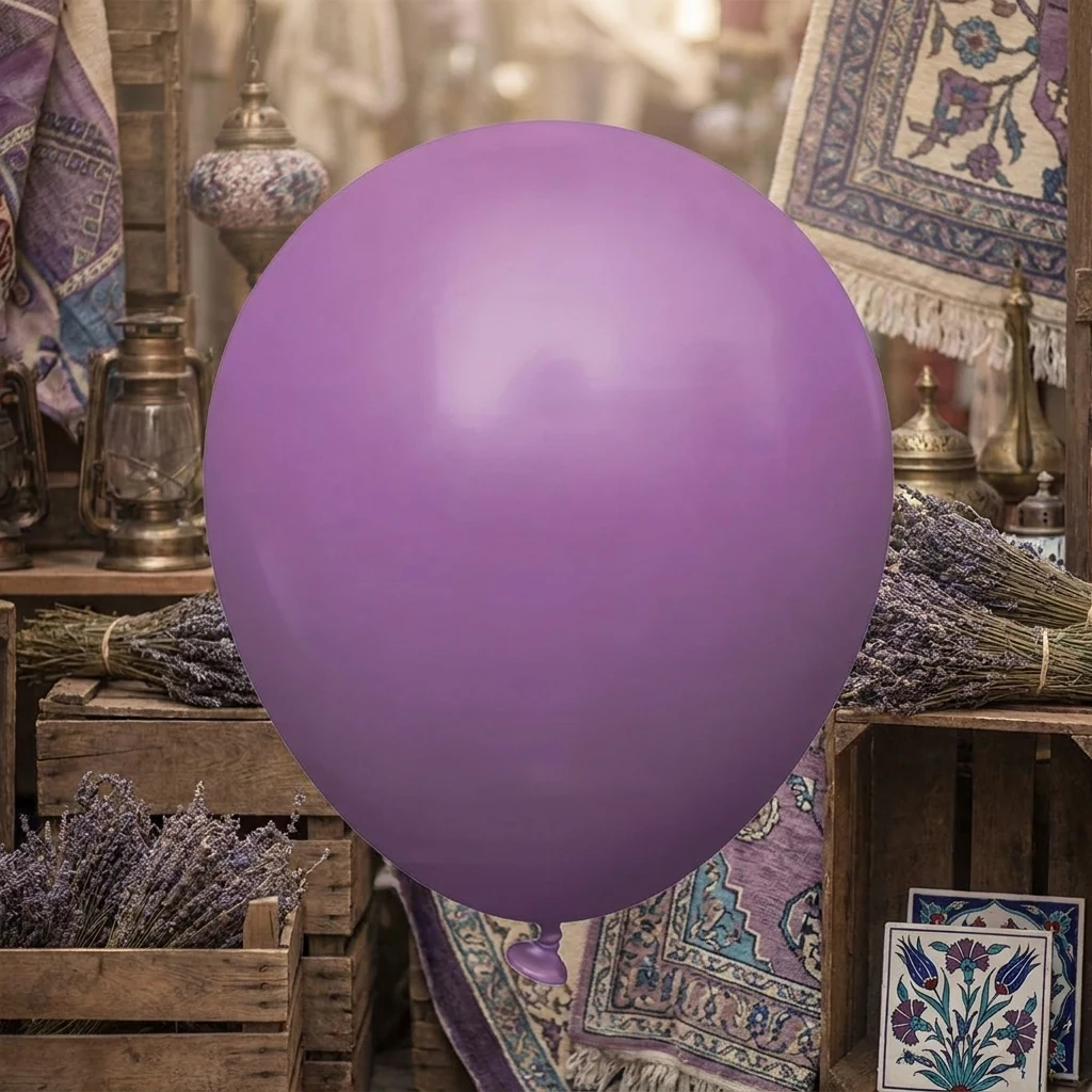 Кулька латексна 12" (30 см) пастель фіолет "Retro Lavender" Kalisan, Туреччина