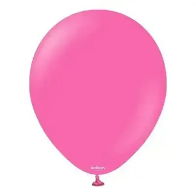 Кулька латексна 12" (30 см) пастель фуксія №2321 "Fuchsia" Kalisan, Туреччина