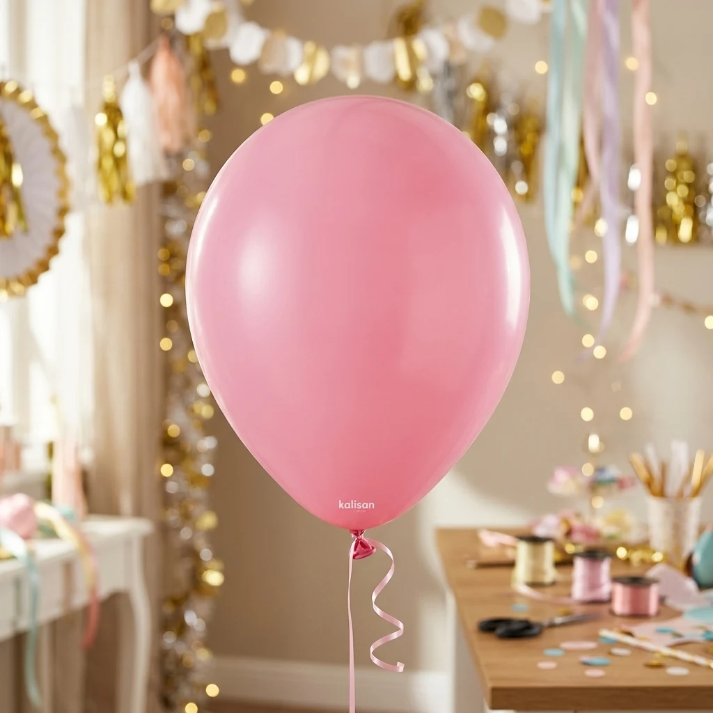 Кулька латексна 12" (30 см) пастель рожевий "Queen Pink" Kalisan, Туреччина