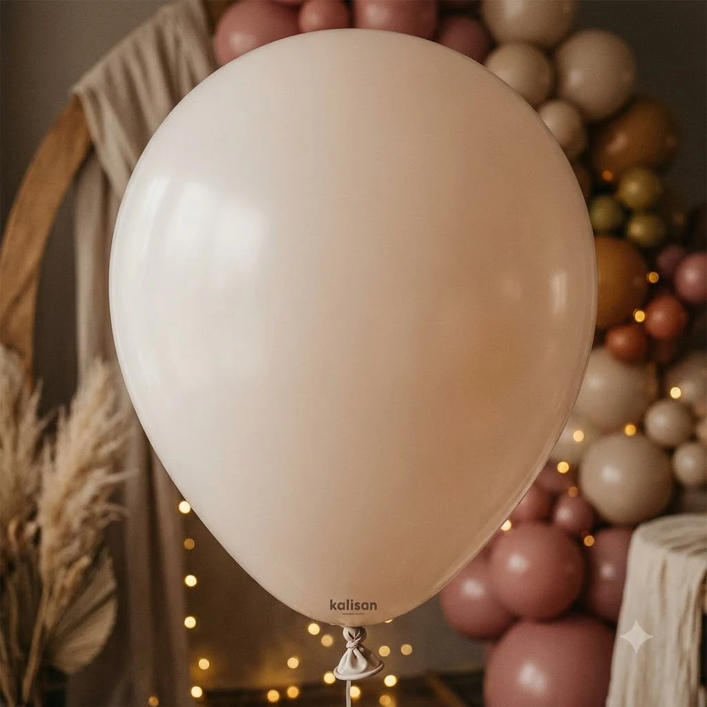 Кулька латексна 12" (30 см) ретро білий пісок №8015 "Retro Dusty Rose", Kalisan, Туреччина