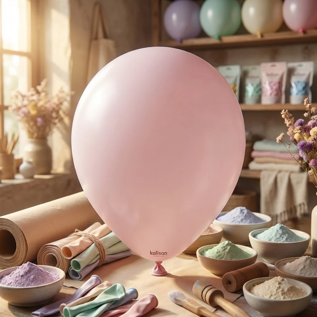 Кулька латексна 12" (30 см) ретро рожевий №8013 "Retro Dusty Rose", Kalisan, Туреччина