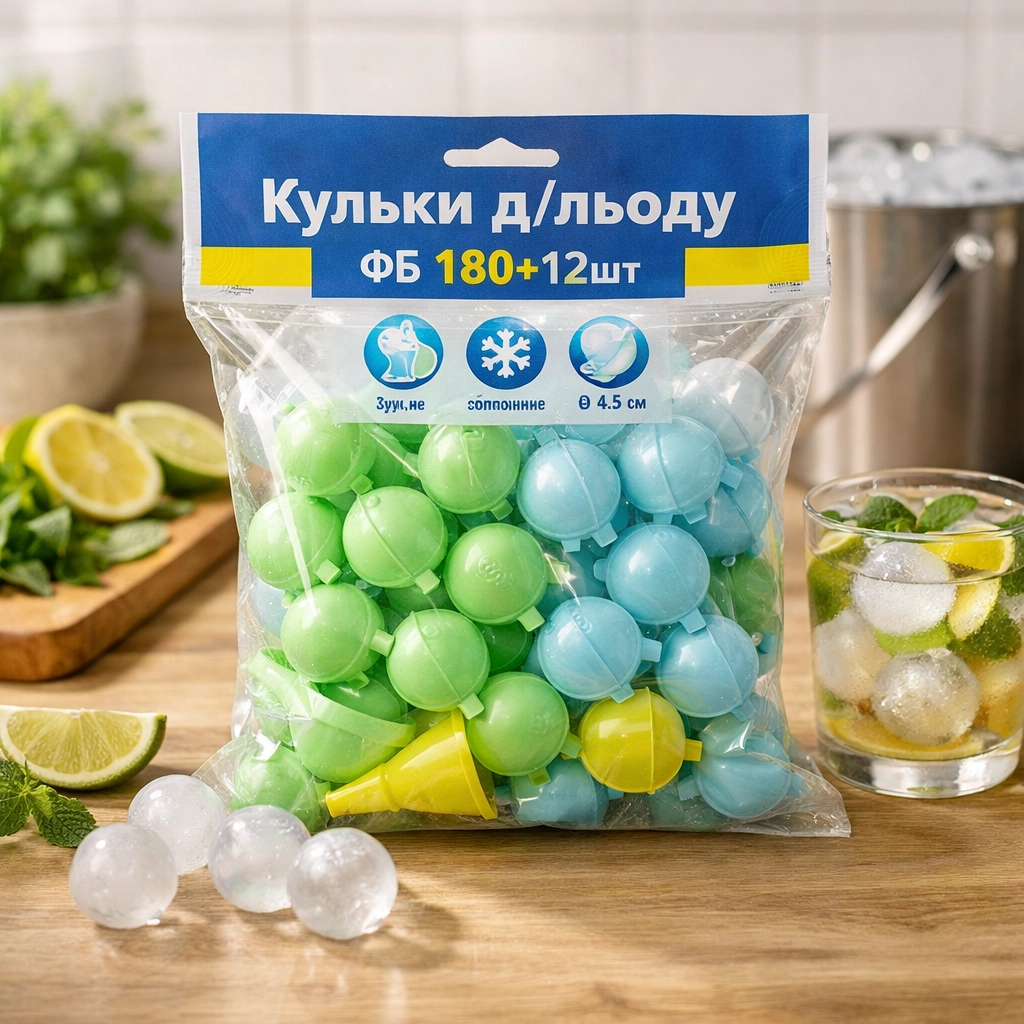 Кульки д/льоду ФБ 180+12шт (1 шт.)