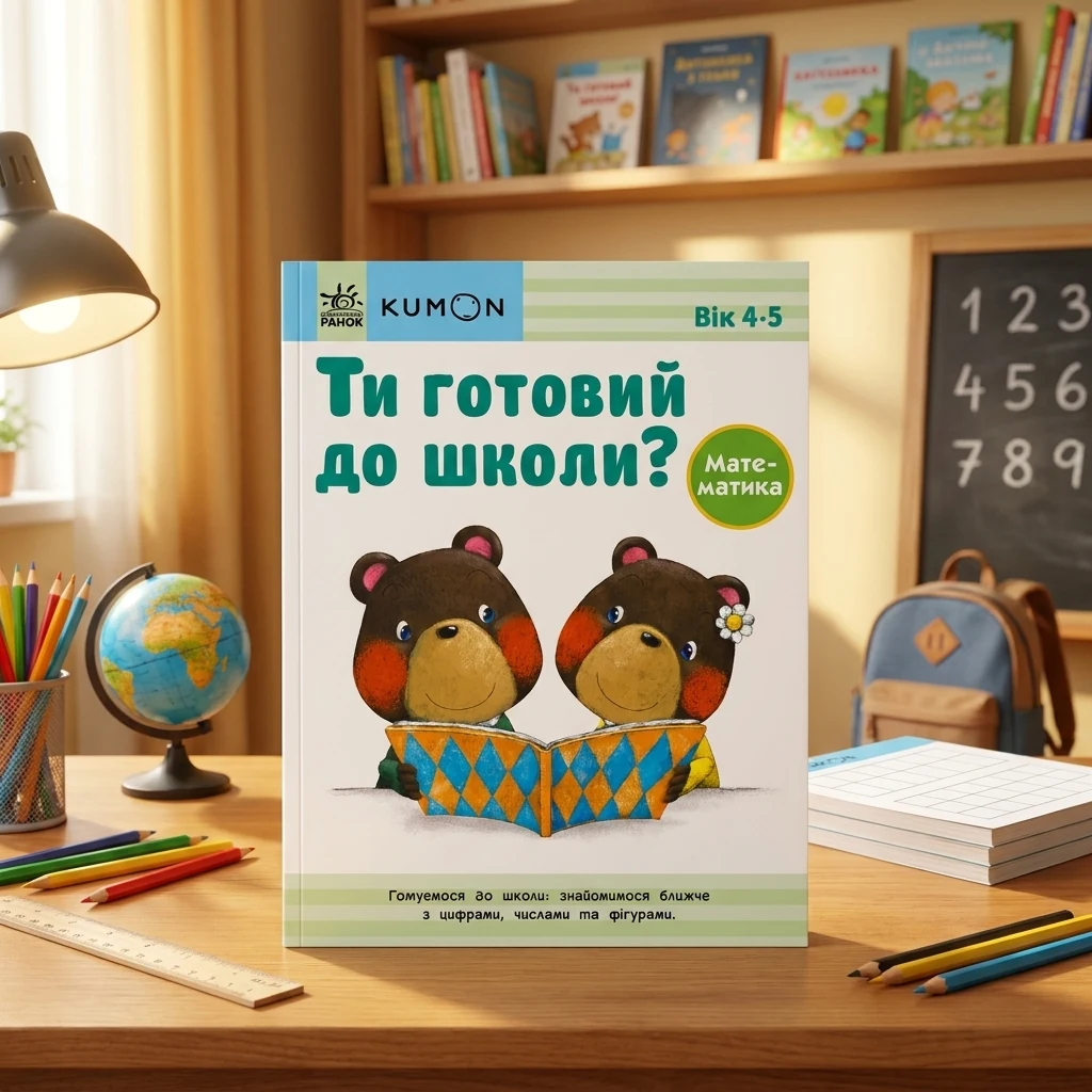 Кумон : Ти готовий до школи? Математика. Від 4 років (у)