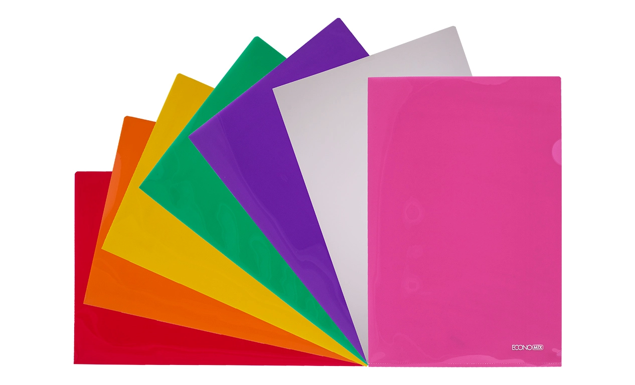 Папка-кутик А4 Economix асорті — фото 2