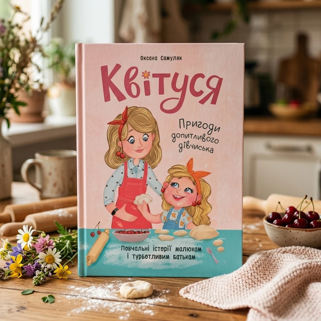 Квітуся. Пригоди допитливого дівчиська. Повчальні історії малюкам і турботливим батькам