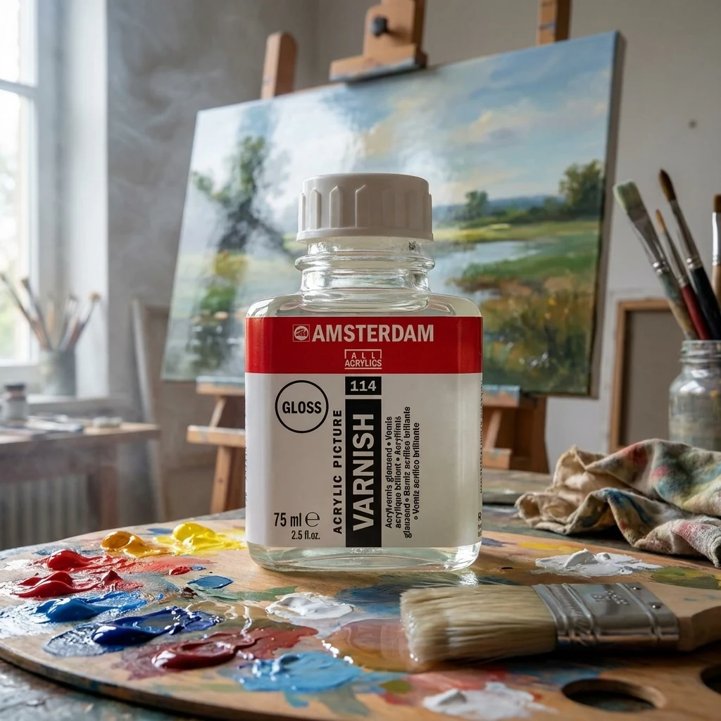 Лак акриловий глянцевий 75 мл, Royal Talens AMSTERDAM