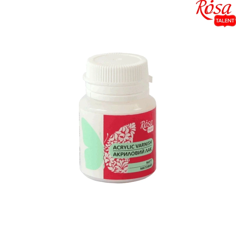 Лак акриловий матовий ROSA TALENT 20мл — Хобі та декор
