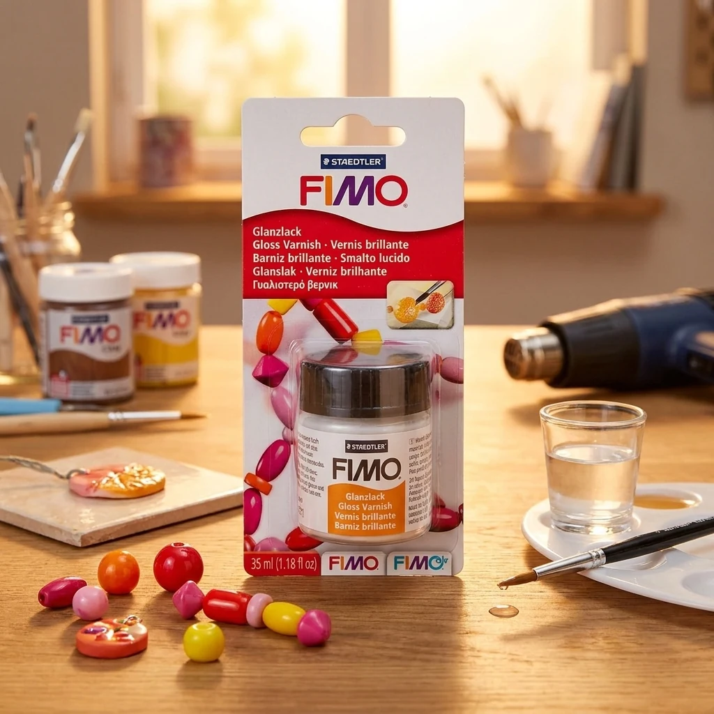 Лак для пластики, глянцевий, 35 мл, Fimo