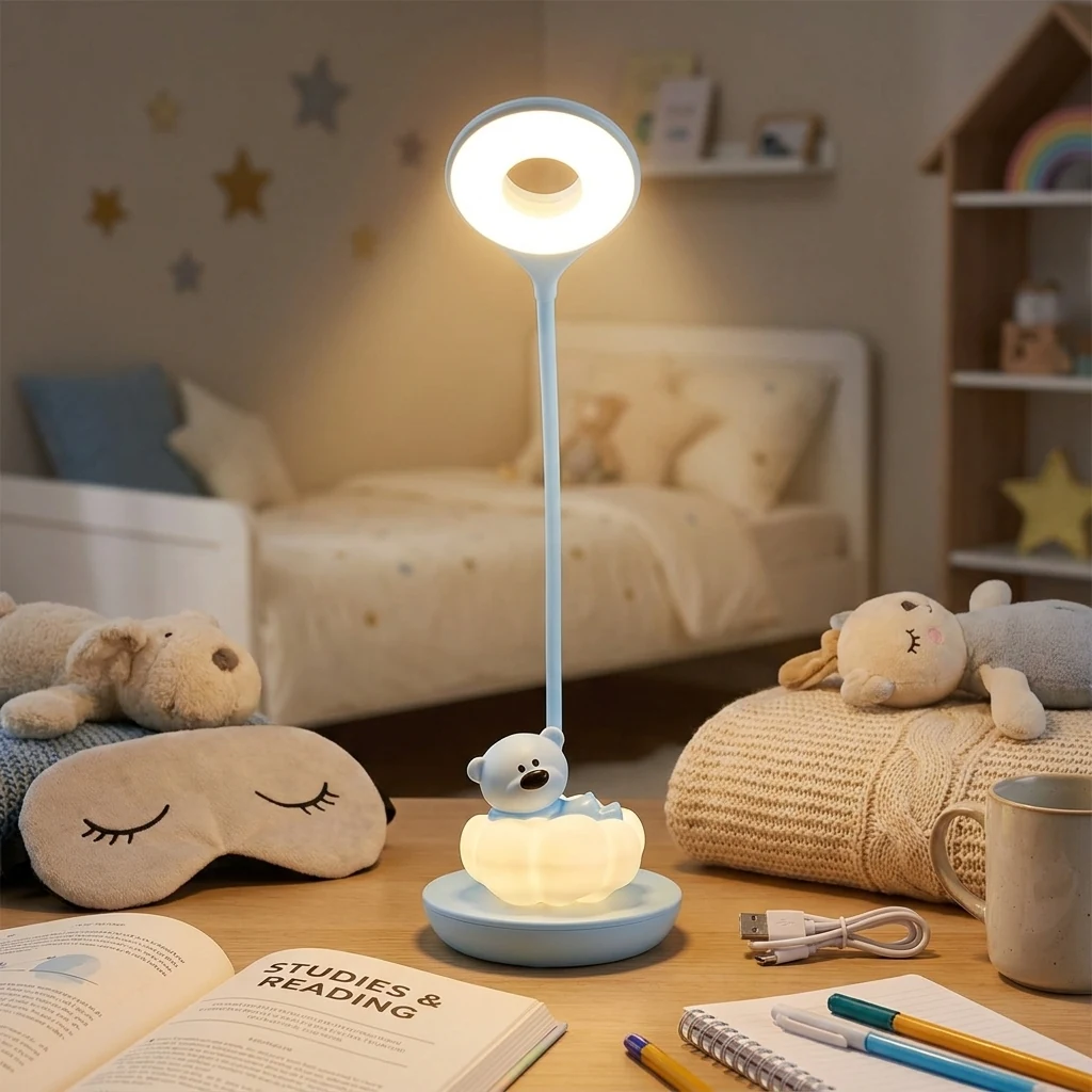 Лампа настольна Kite LED "Bear" + нічник