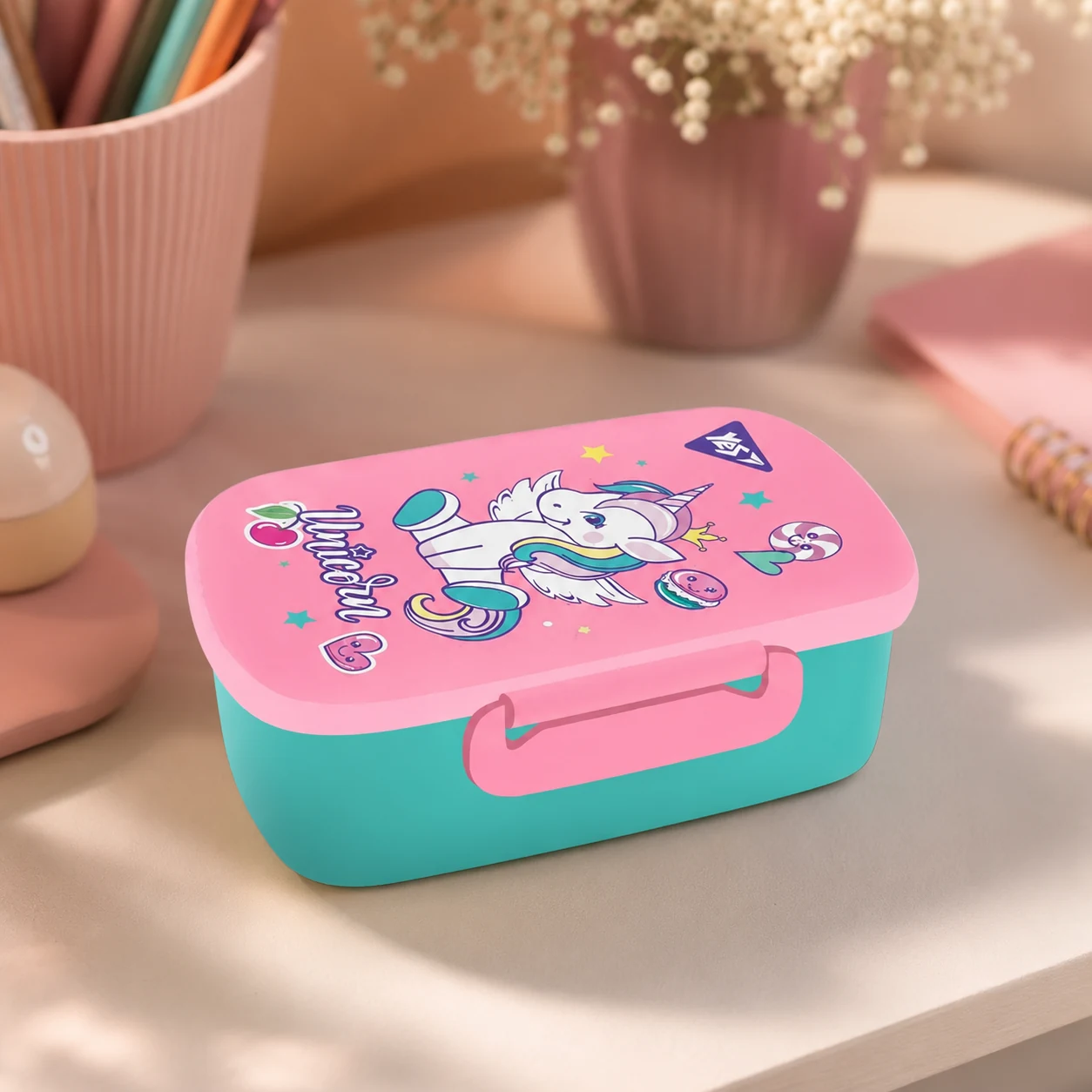 Ланч-бокс YES Glamour 420 мл 708060 — Аксесуари для школяра