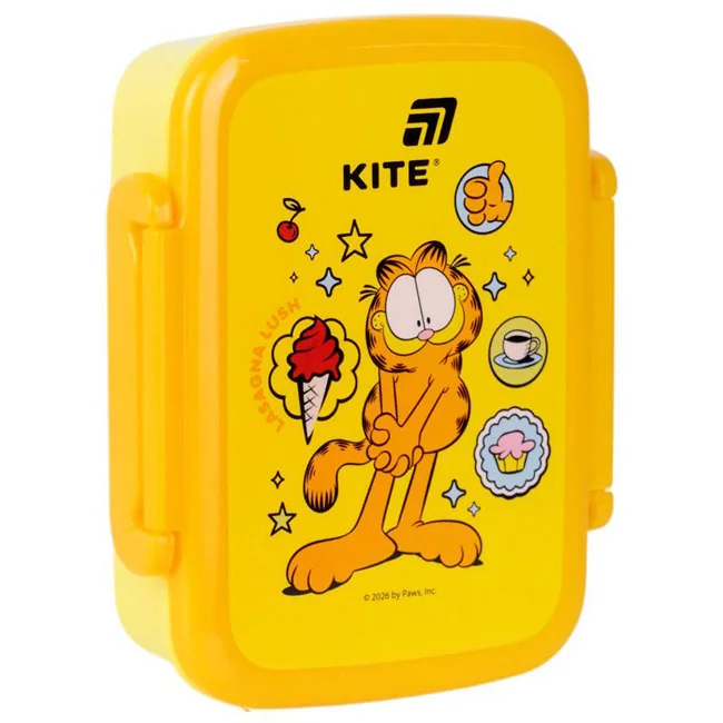 Ланчбокс 420 мл "Garfield" з роздільником