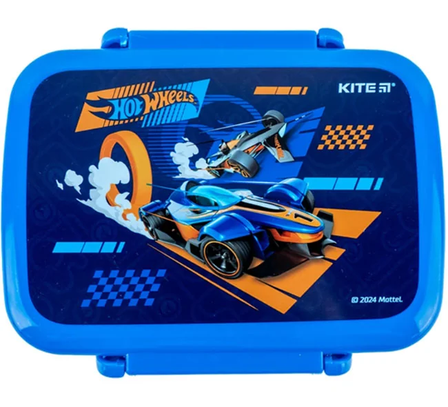 Ланчбокс 420 мл "Hot Wheels" з розділювачем — фото 3