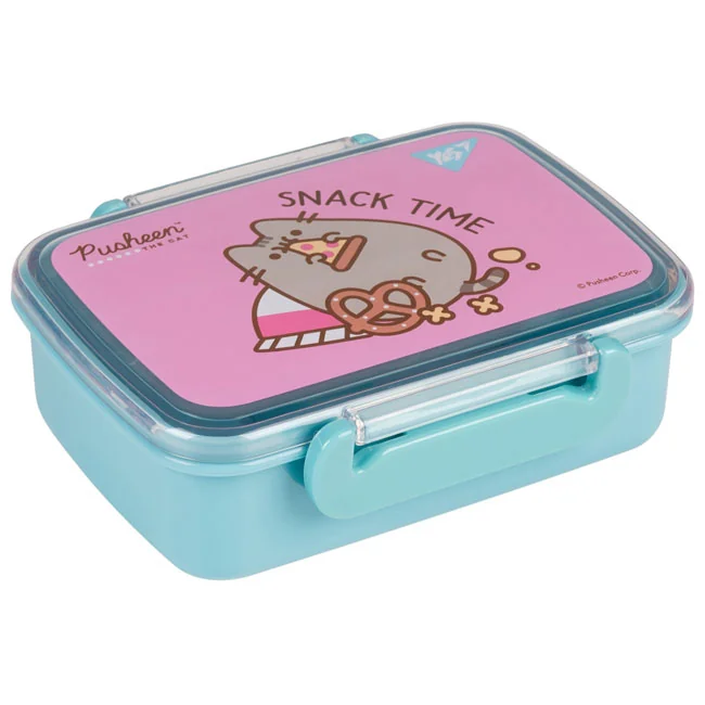 Ланчбокс 420 мл "Pusheen" з роздільником YES