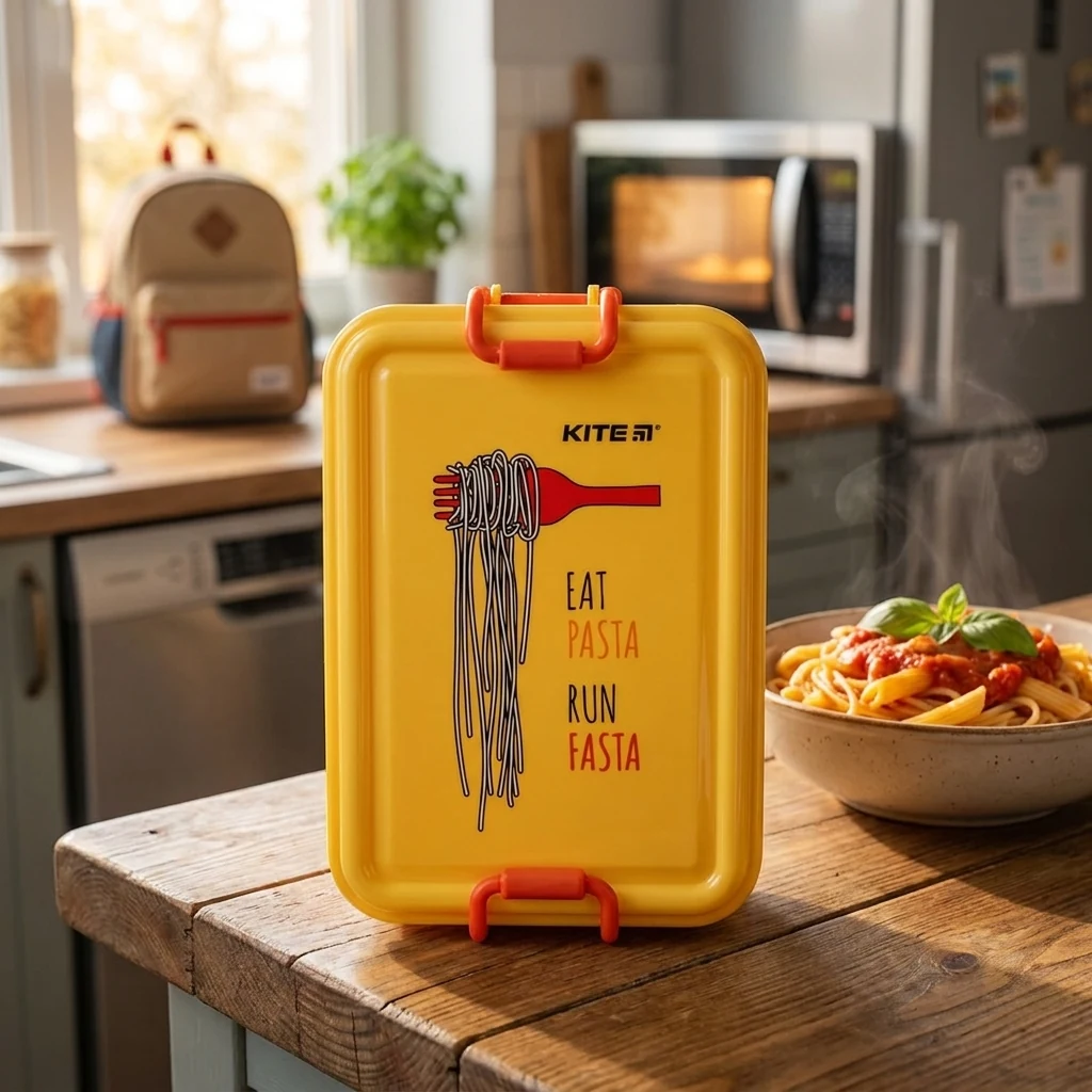 Ланчбокс 650 мл "Pasta" з роздільником Kite