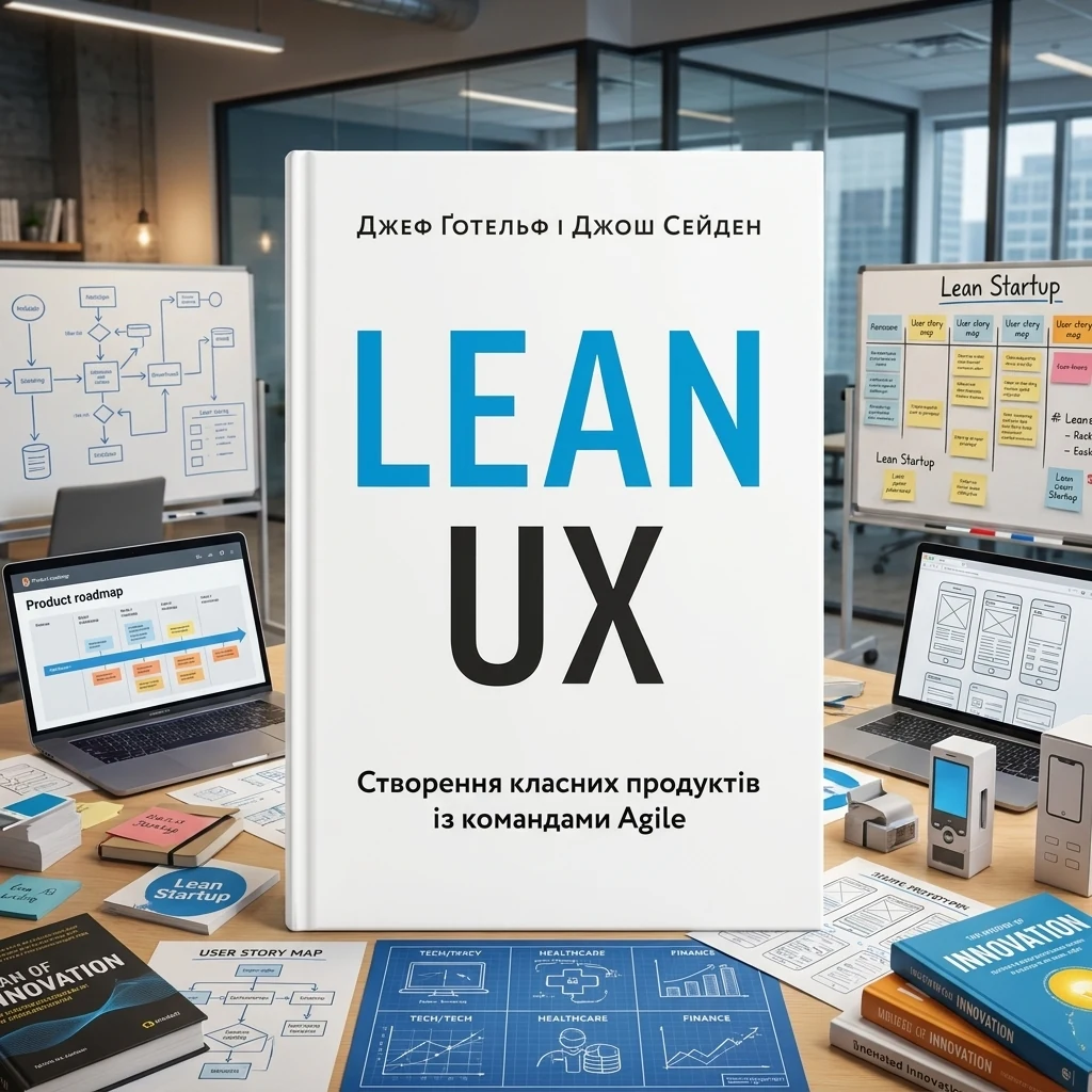 Lean UX. Створення класних продуктів із командами Agile — Дж. Готельф
