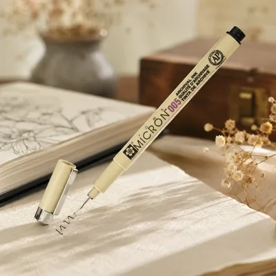 Лінер PIGMA Micron (0.05), 0,2мм, Чорний, Sakura