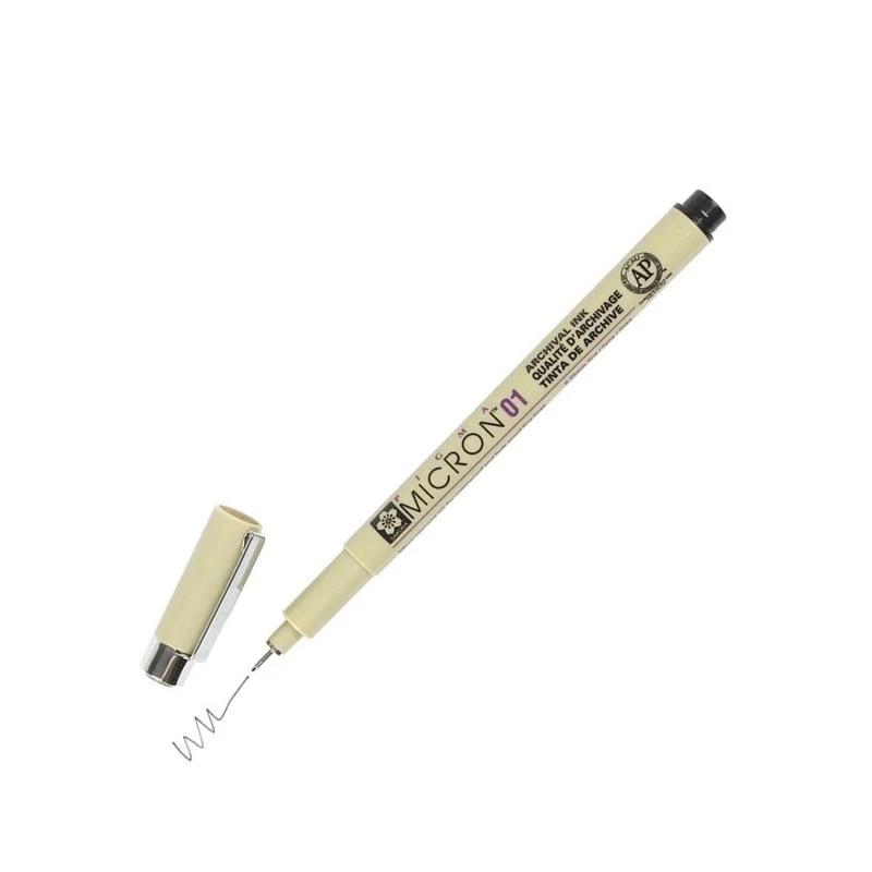 Лінер Sakura Pigma Micron 0,25мм Чорний — Хобі та декор