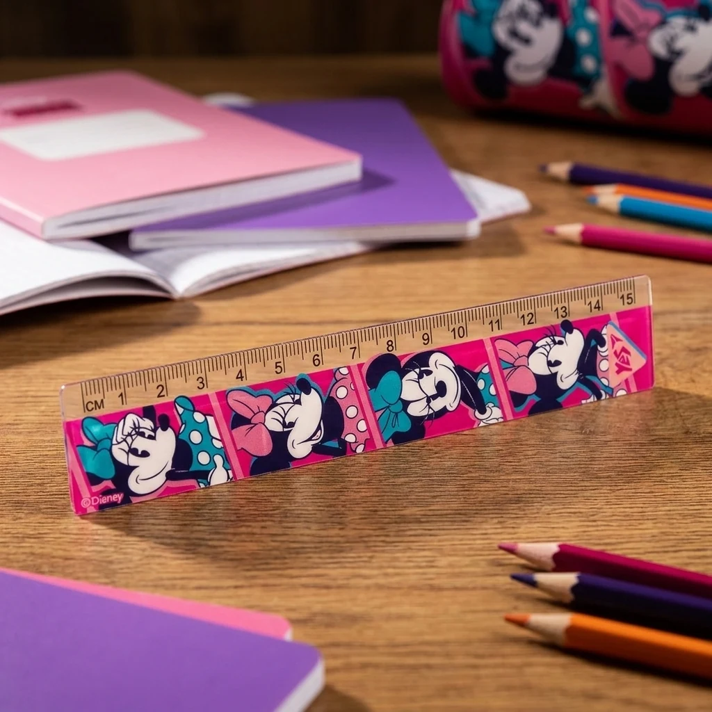 Лінійка 15см YES Minnie Mouse 370608