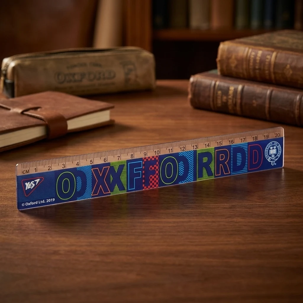 ЛІНІЙКА  20 СМ. ПЛАСТ. Oxford 370498 YES