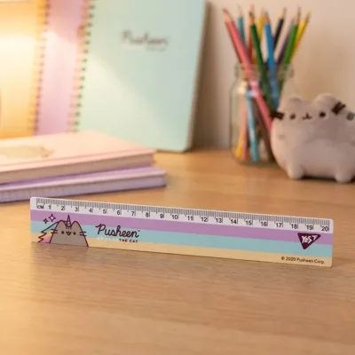 Лінійка 20 см YES Pusheen