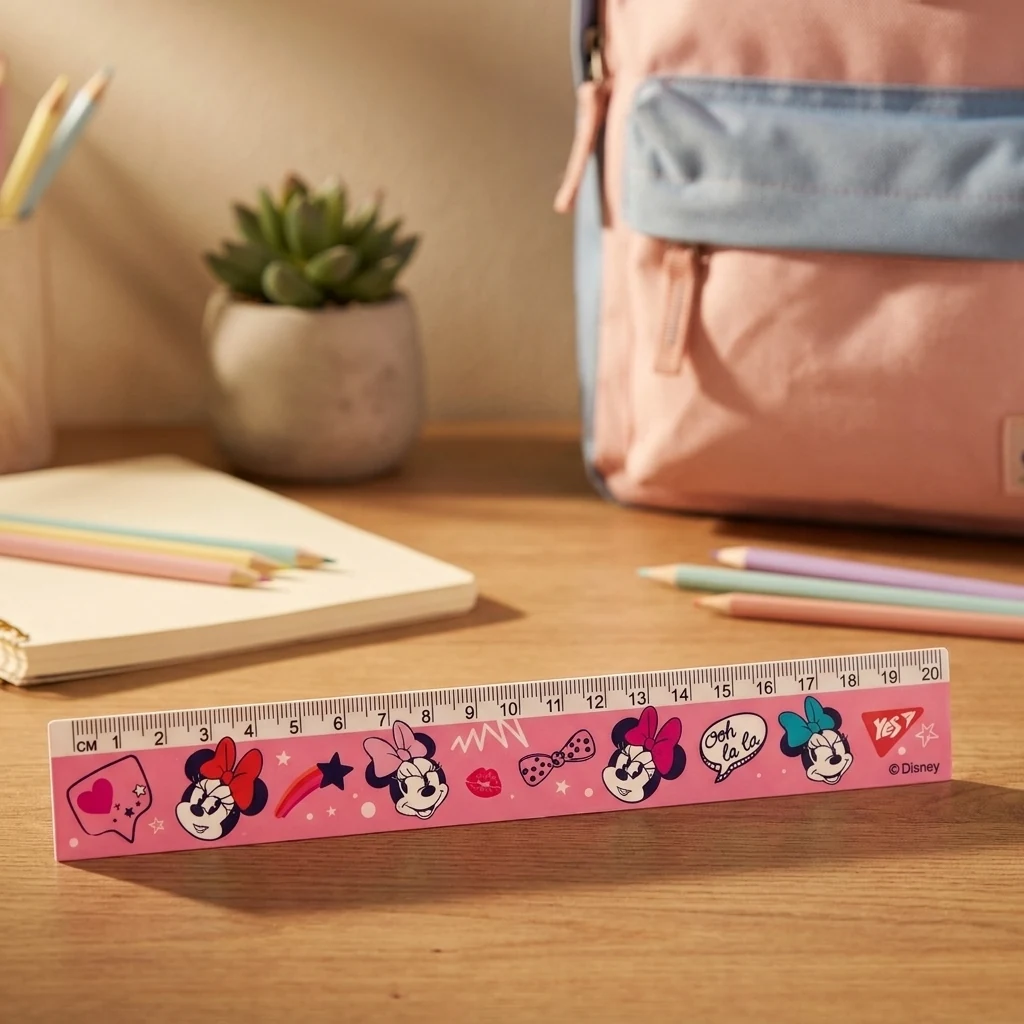 Лінійка 20см YES Minnie Mouse 370621
