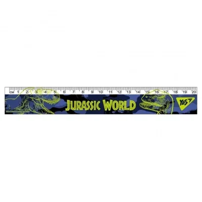Лінійка YES 20см Jurassic World 370583