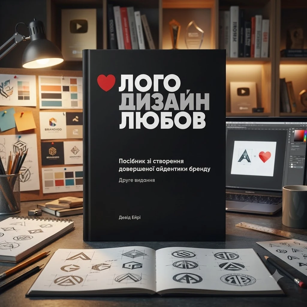 Лого Дизайн Любов. Посібник зі створення довершеної айдентики бренду — Д. Ейрі