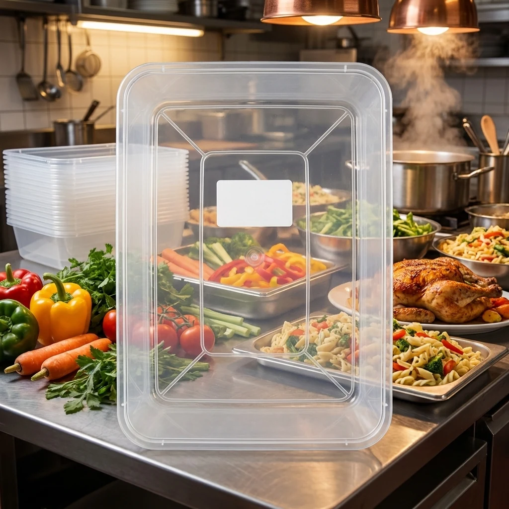 Лоток для харчових продуктів прозорий № 2 (26*36см), AL plastik