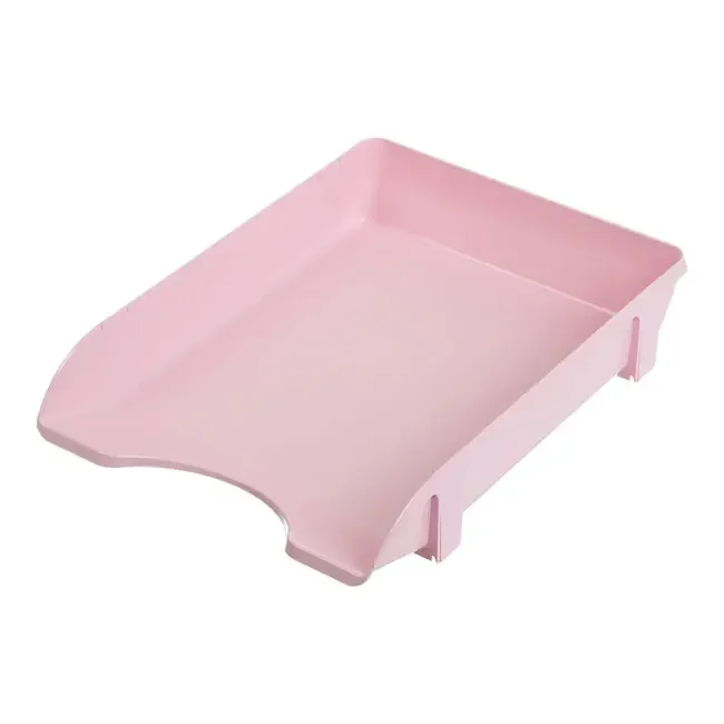 Лоток для паперів Pastel рожевий