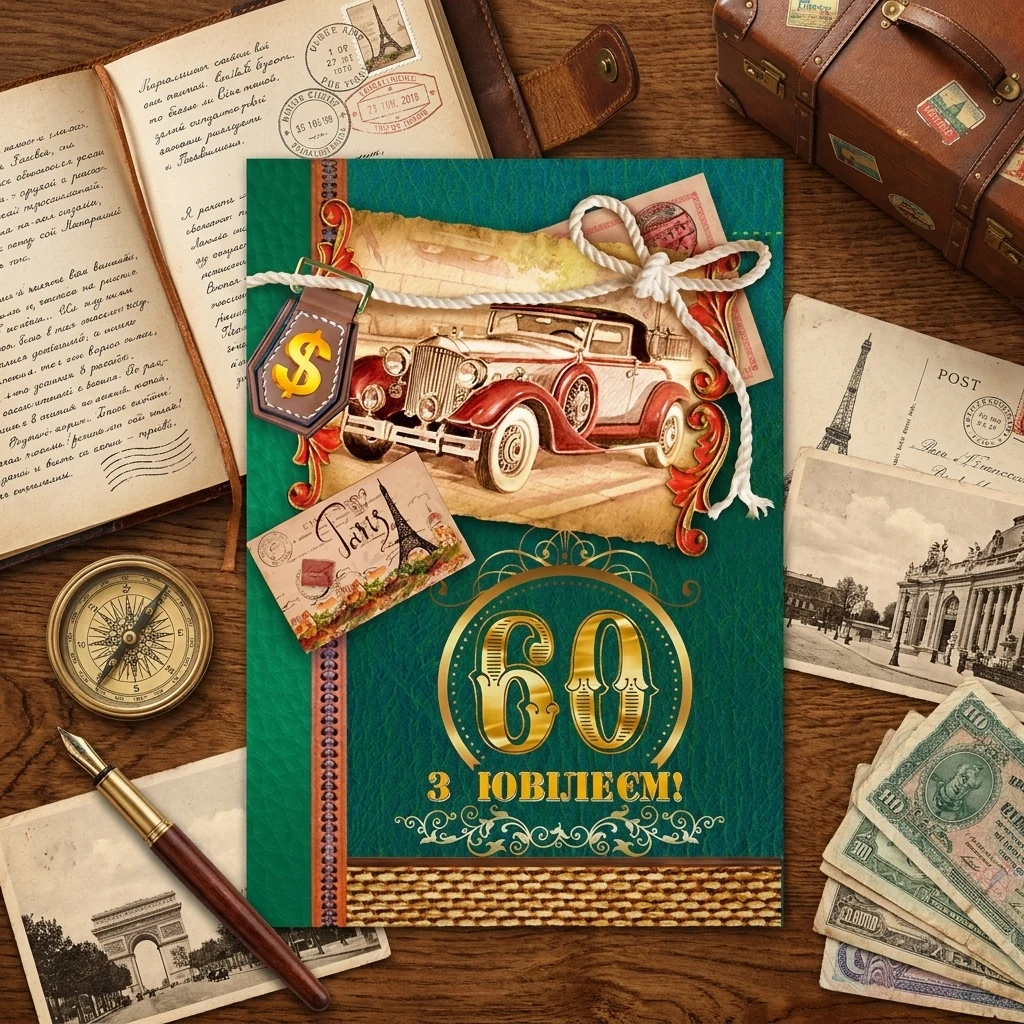 Листівка А4 "60 років"