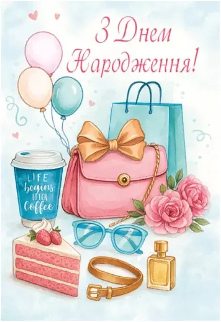 Листівка А5 "Етюд" — фото 4