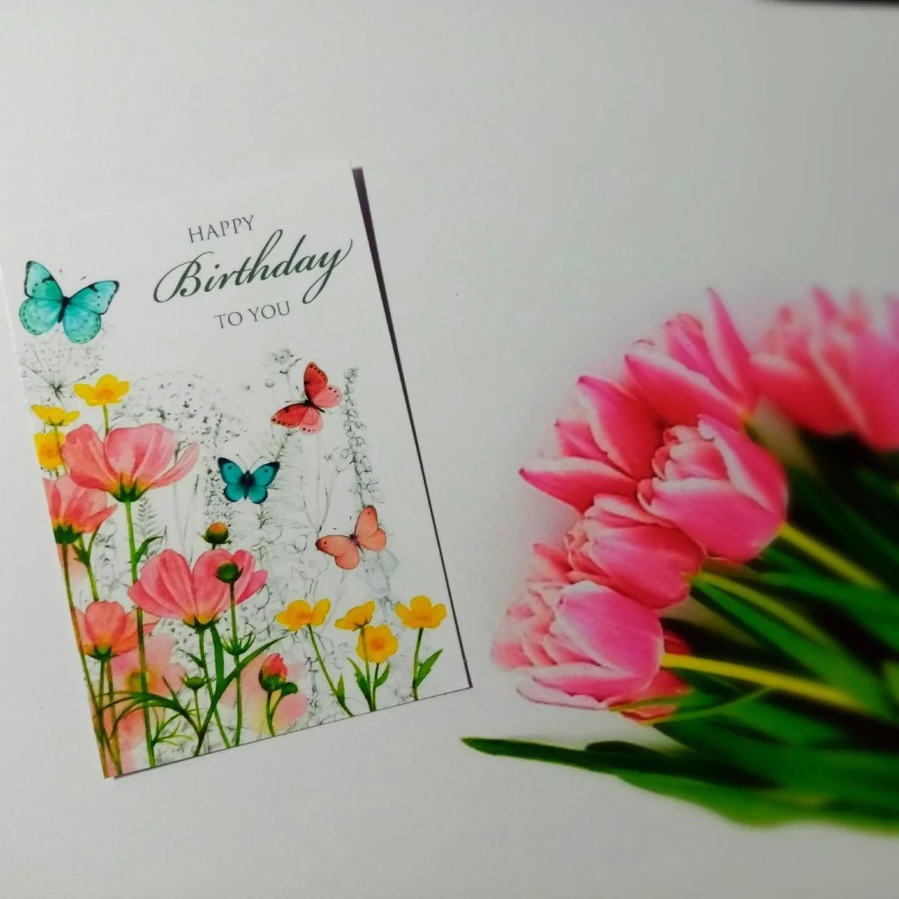 Листівка міні 6х8см Bibirki Happy Birthday to you — фото 2