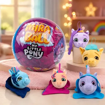 М`яка іграшка-сюрприз у кулі, з аксесуарами, MIRABALL MY LITTLE PONY, в асорт.28 шт.