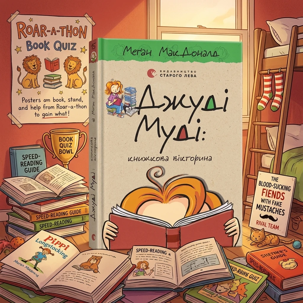 Джуді Муді книжкова вікторина — М. Мак-Доналд