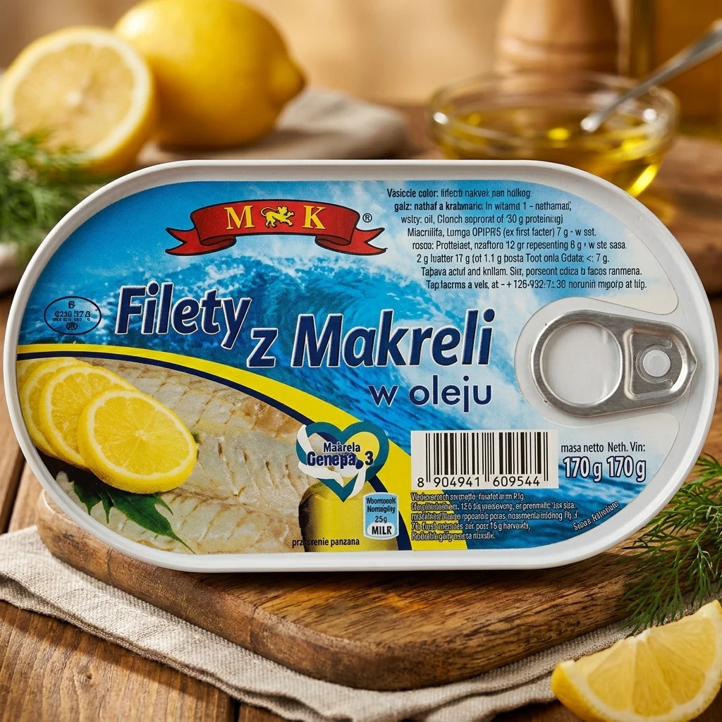 Макрель в оліі МК 170гр — Продукти та напої