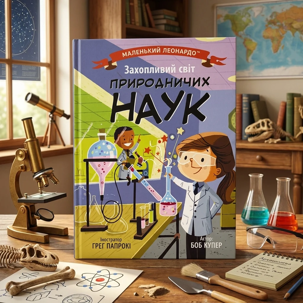 Маленький Леонардо Захопливий світ природничих наук